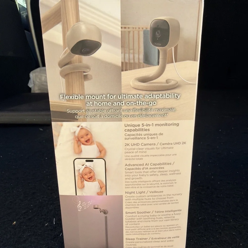 HUBBLE CONNECTED GoBaby AI, Baby Monitor Camera 2K UHD